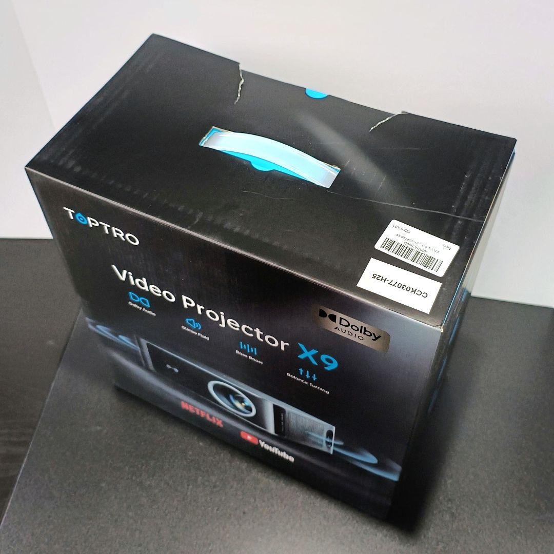 ホームプロジェクターTOPTRO X9 1200ASNI