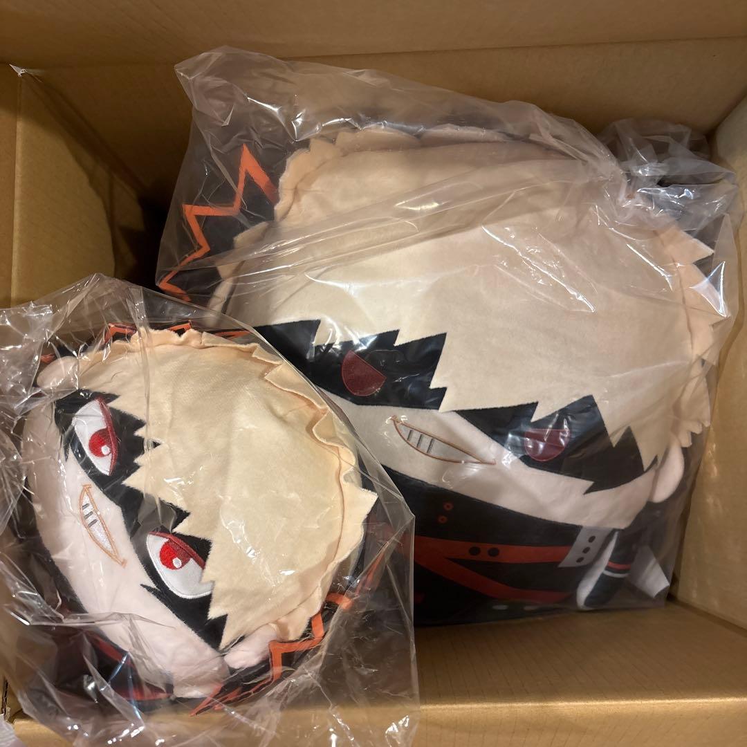 ヒロアカ　くじメイト　ぬいくじ　爆豪　ふわコロメガ　ぽてコロBIG