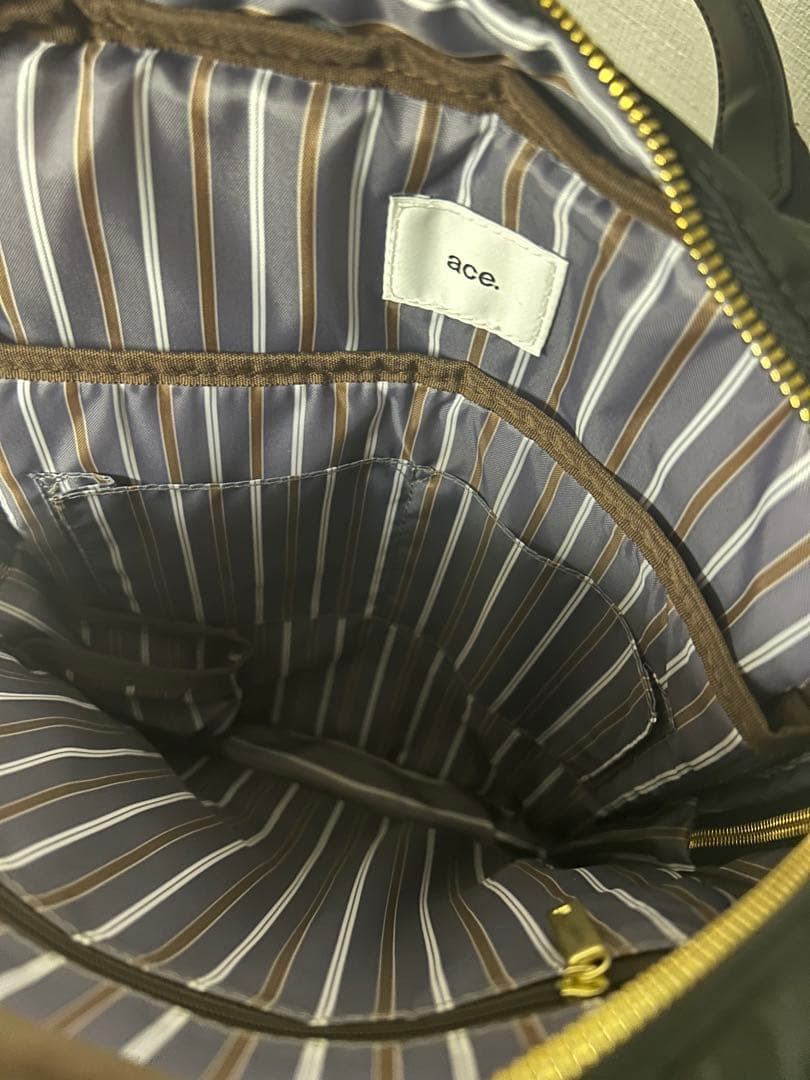 ace.／フィッテム レディースビジネスリュック A4/13.3インチPC収納