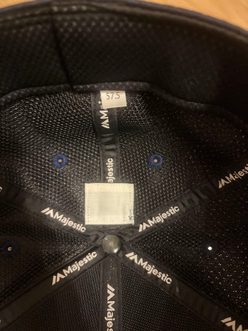 ヤクルトスワローズ　実使用　キャップ　支給品