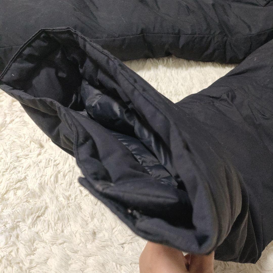 モンベル　ポーラーダウン ビブ　ブラック Ｌ