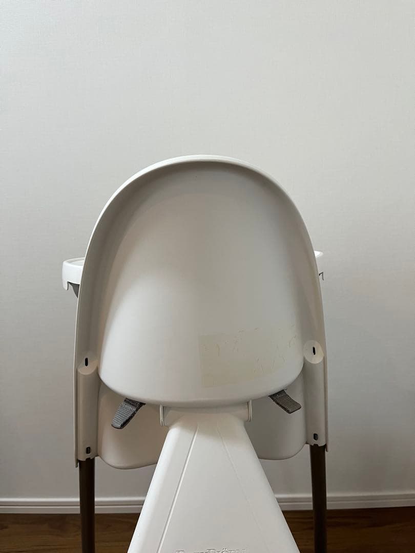 ベビービョルン ハイチェア (ハーネス付) ホワイト/グレー 希少色