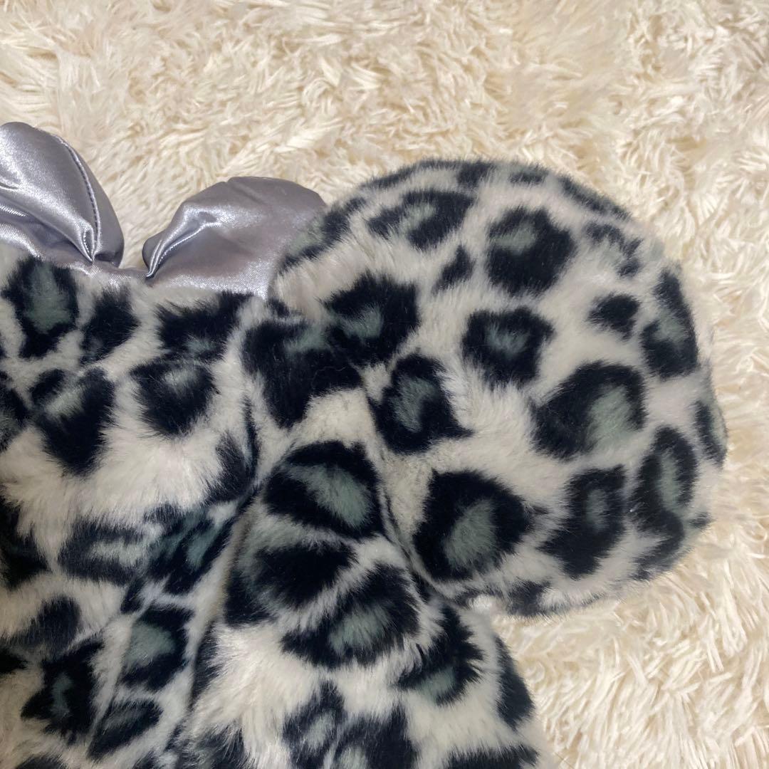 ディズニー　ファンキャップ　ミニー　グレー