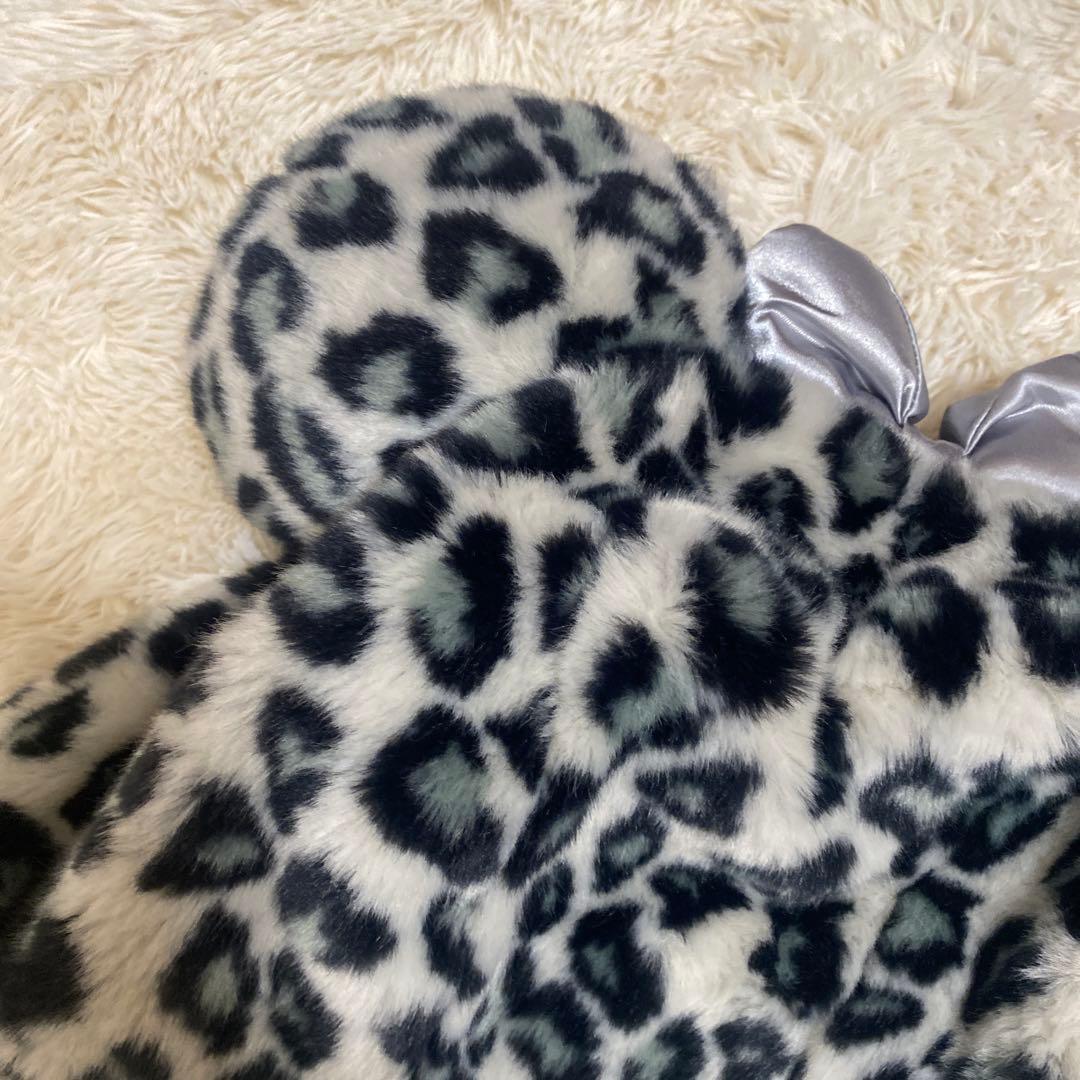 ディズニー　ファンキャップ　ミニー　グレー