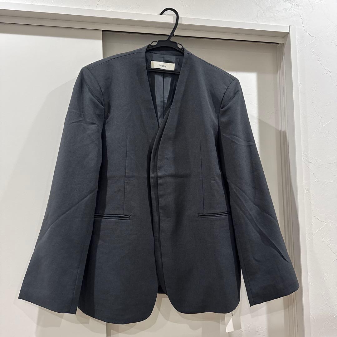 新品アンヌークカラーレスジャケット38