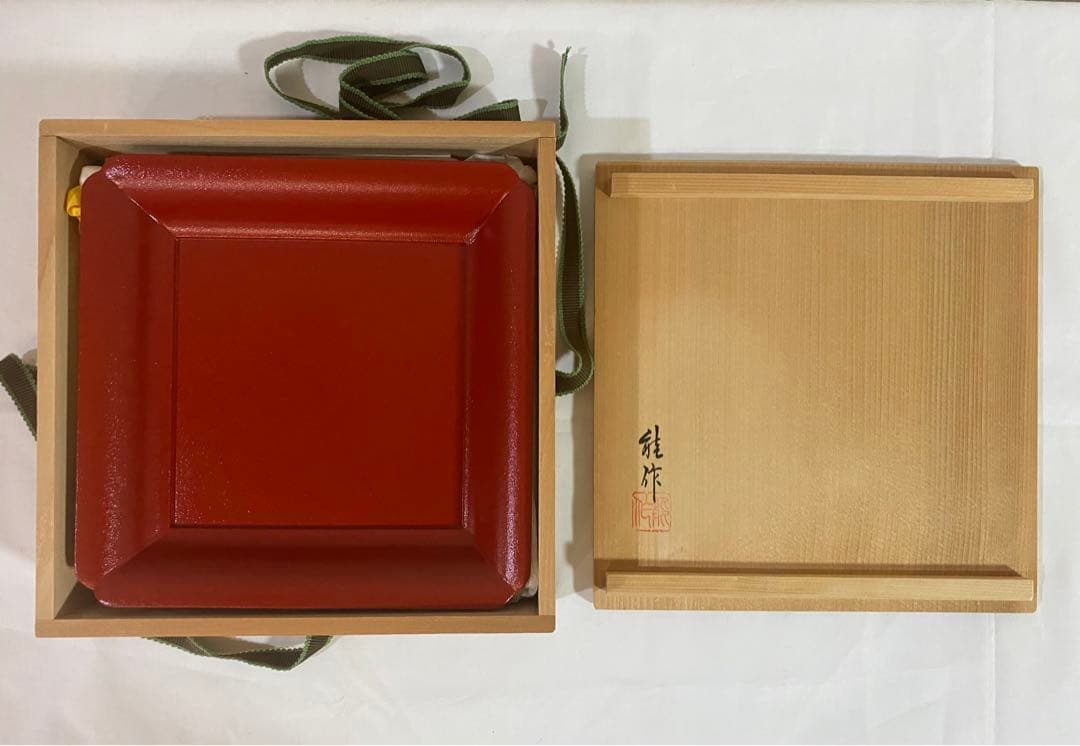 茶道具　若狭盆　金沢　山中塗　若狭盆