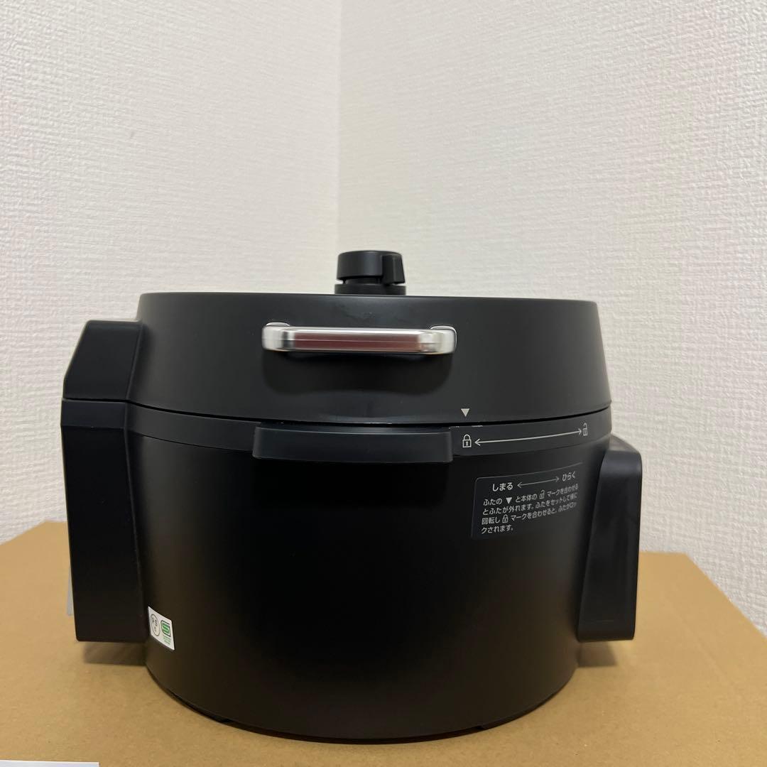 【新品未使用｜展示品】アイリスオーヤマ 電気圧力鍋 2025年式 4リットル 黒