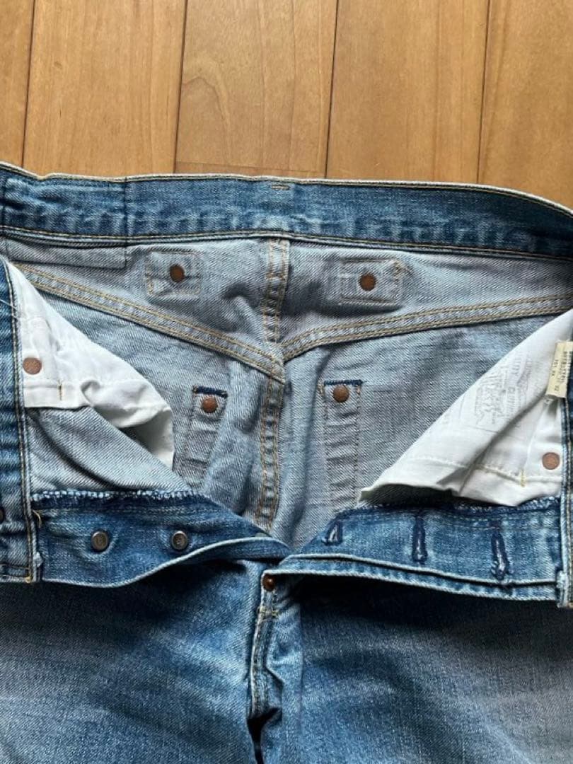 s*a様 【希少】140周年記念LEVI'S701XX BIG E赤耳 片面タブ