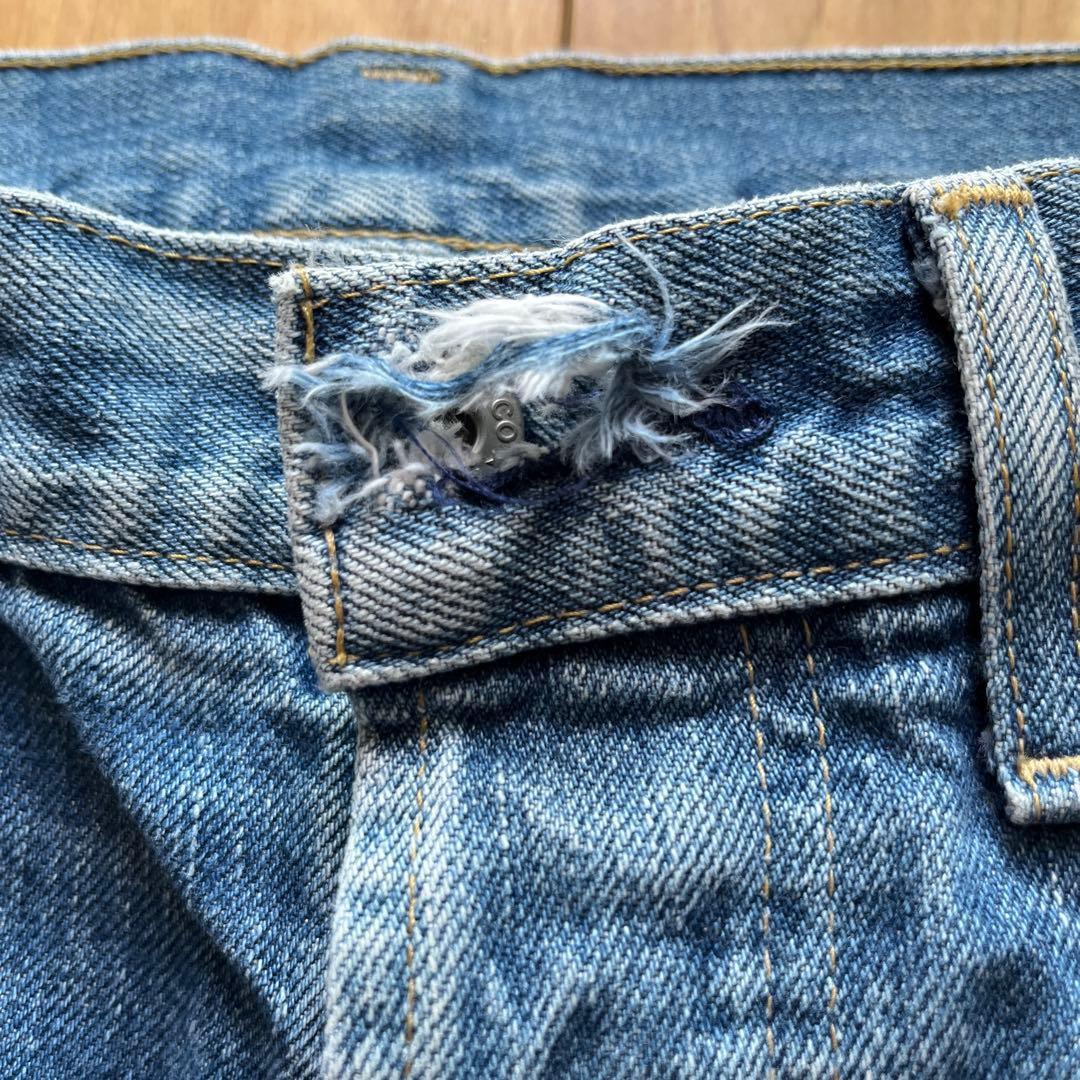 s*a様 【希少】140周年記念LEVI'S701XX BIG E赤耳 片面タブ