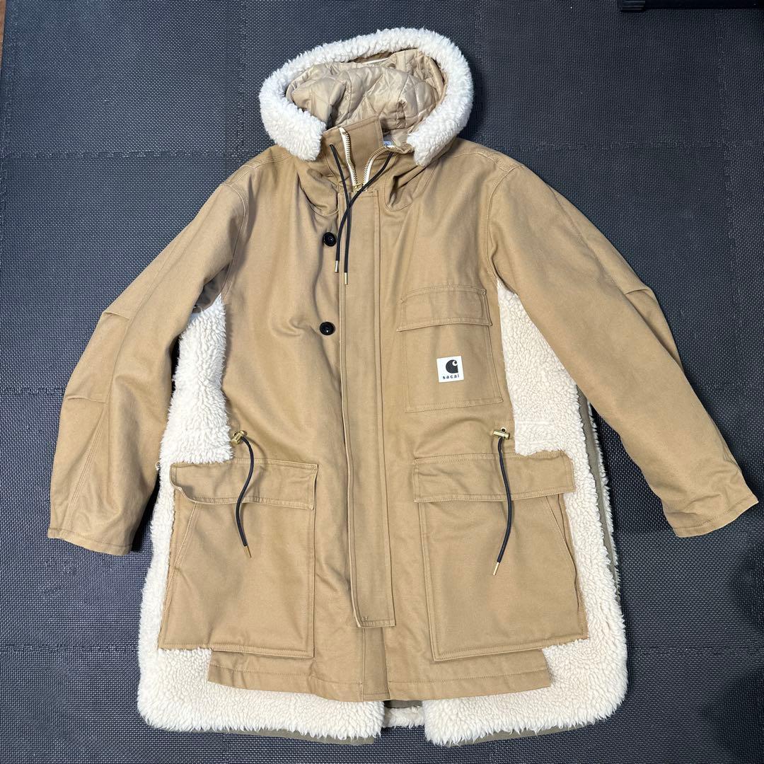 sacai Carhartt WIP シベリアンコート　3サカイ 美品
