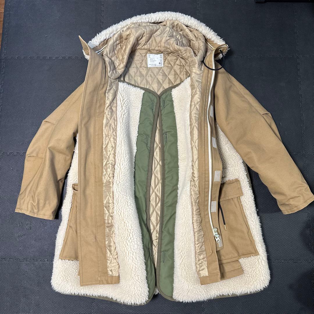 sacai Carhartt WIP シベリアンコート　3サカイ 美品