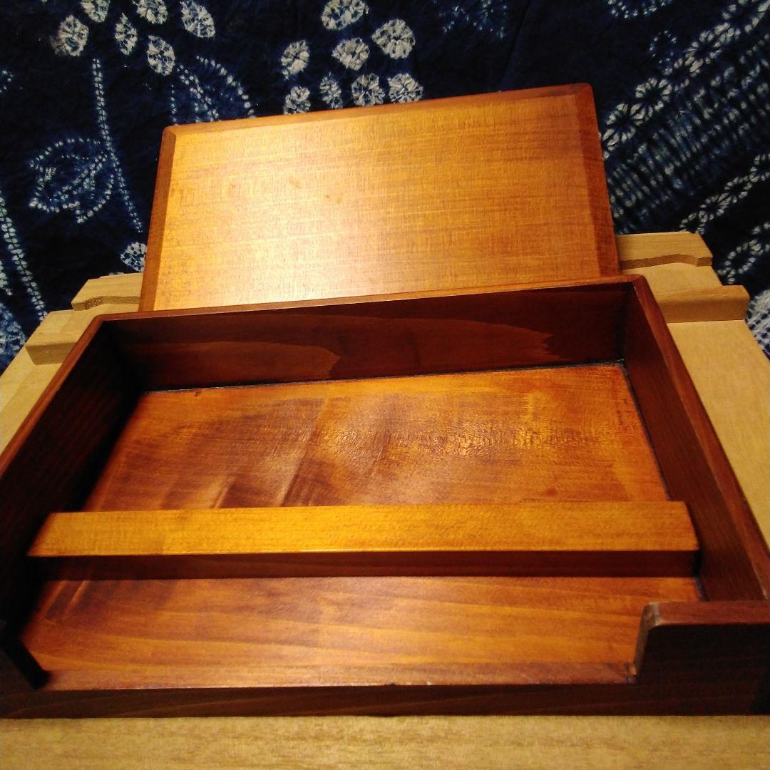 輪島塗　柿渋　春慶塗　田楽箱　10客　一箱