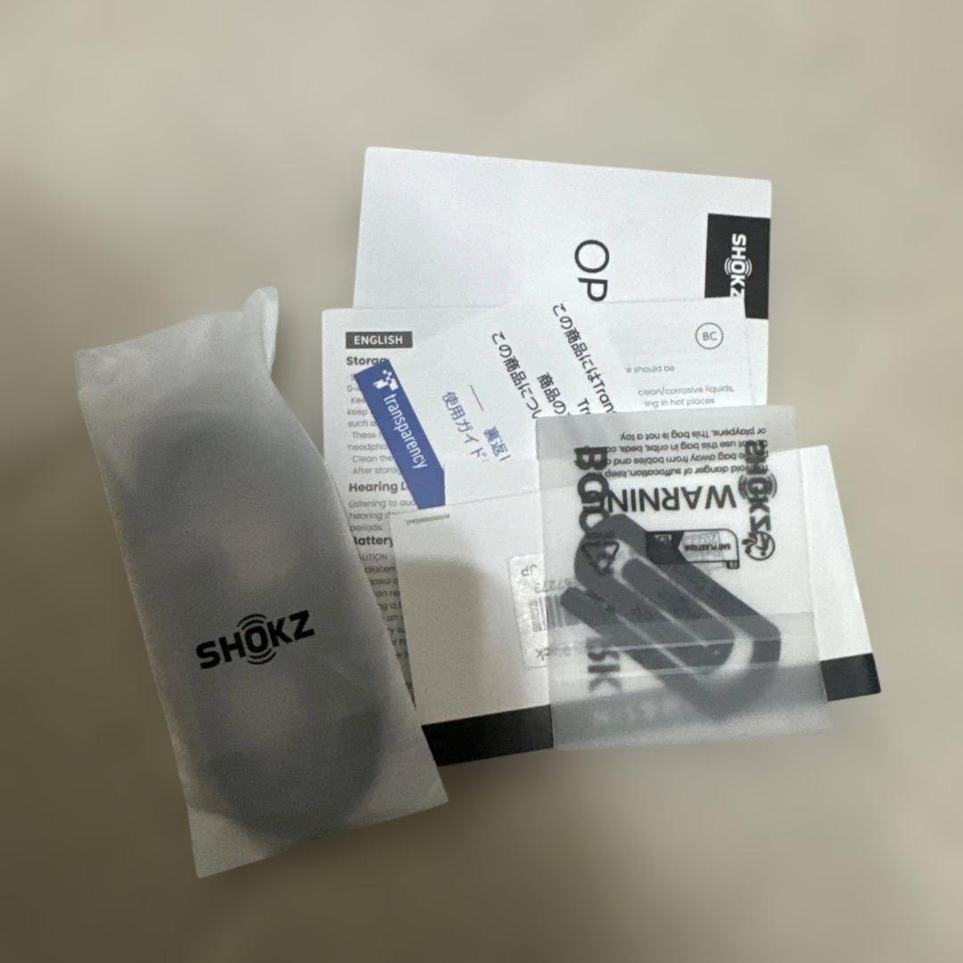 【極美品】Shokz OpenComm2 UC 骨伝導ヘッドセット USB-C