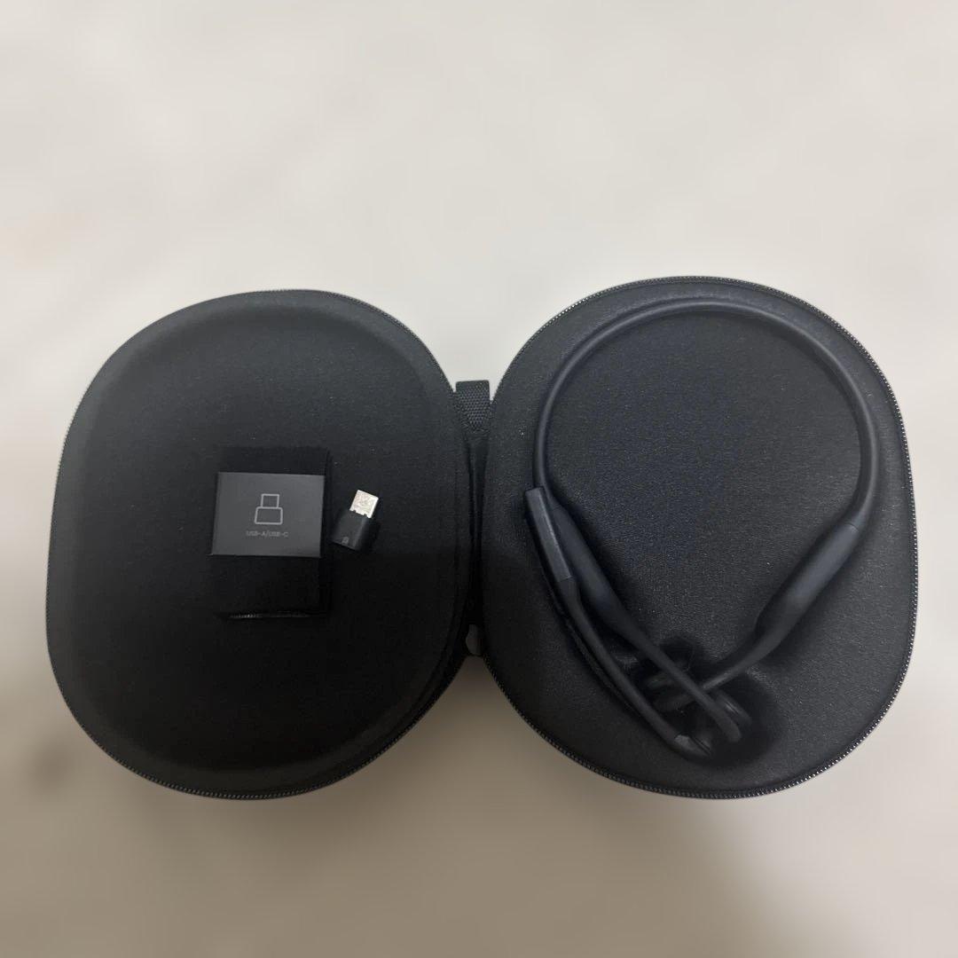 【極美品】Shokz OpenComm2 UC 骨伝導ヘッドセット USB-C