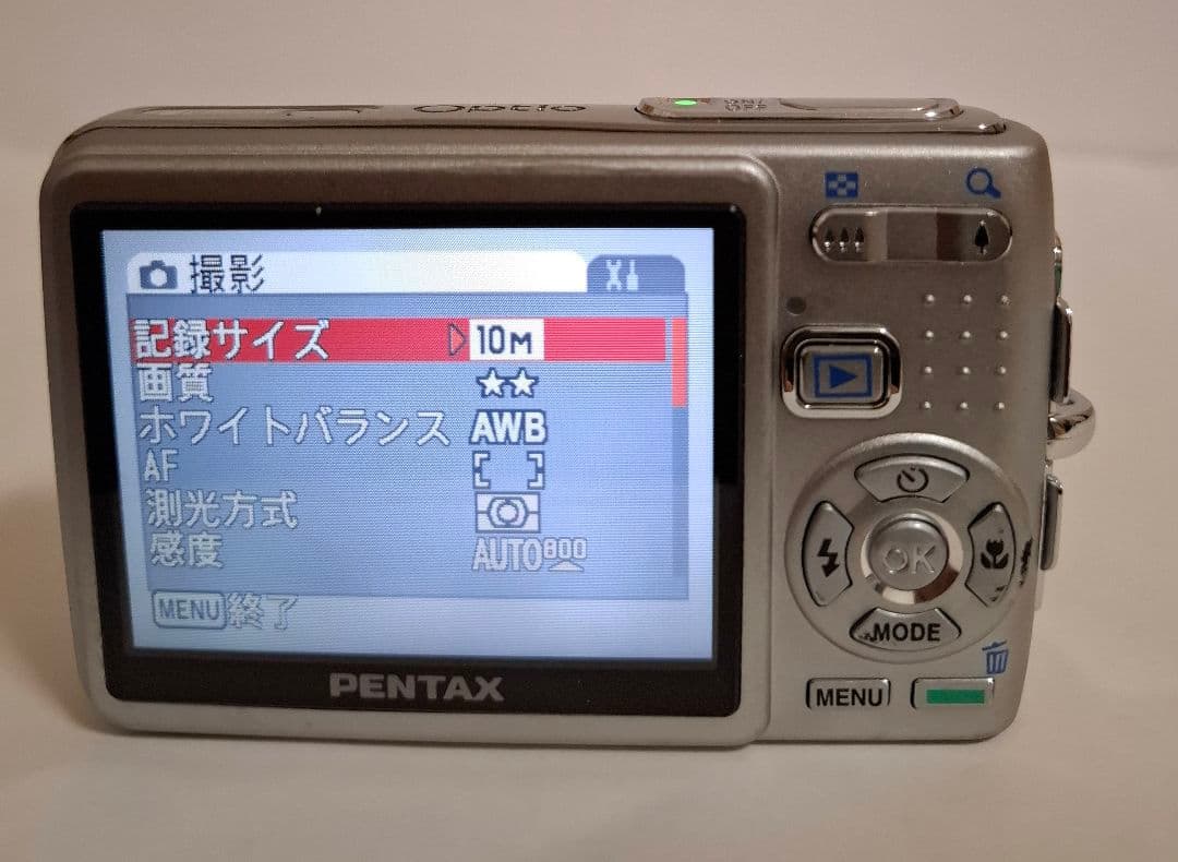 [美品] ペンタックス PENTAX OPTIO A20 デジタルカメラ