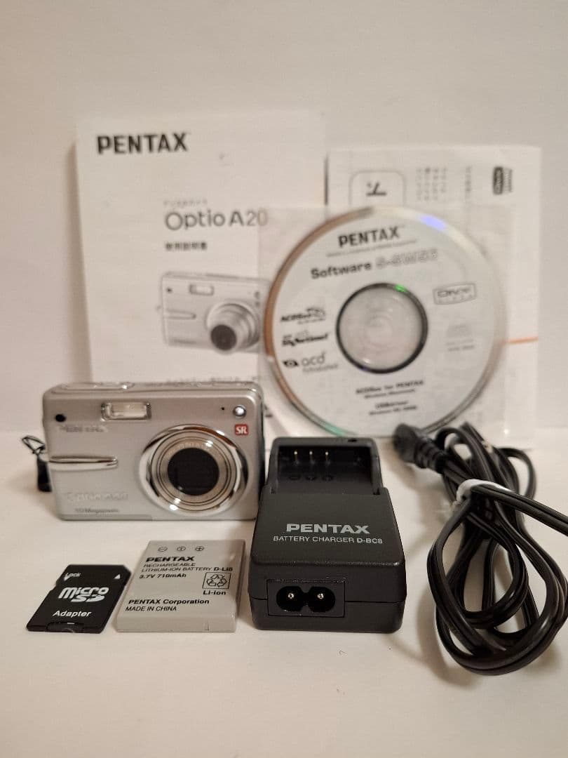 [美品] ペンタックス PENTAX OPTIO A20 デジタルカメラ
