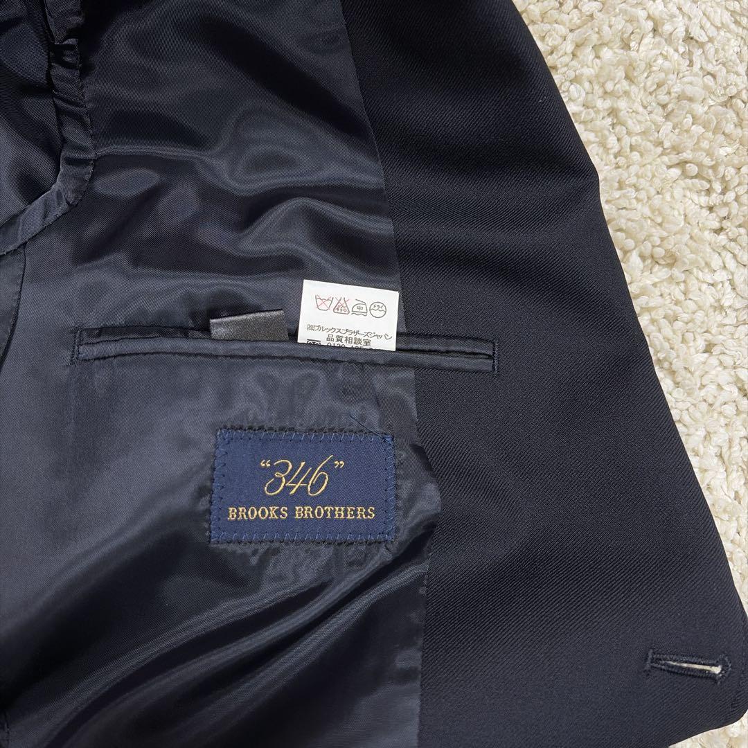 【極美品】ブルックスブラザーズ 346 紺ブレ 金ボタン 3ボタン 段返し 3B
