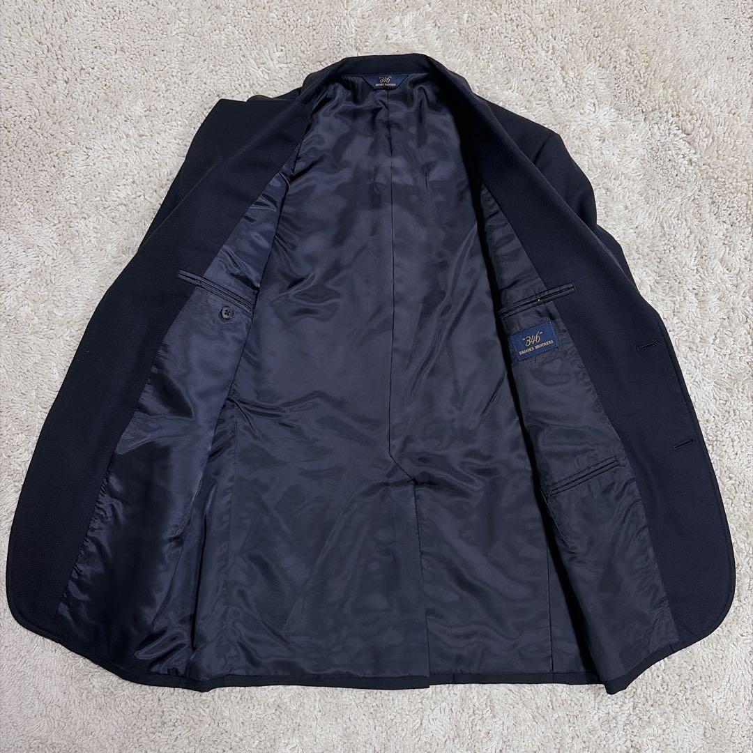 【極美品】ブルックスブラザーズ 346 紺ブレ 金ボタン 3ボタン 段返し 3B