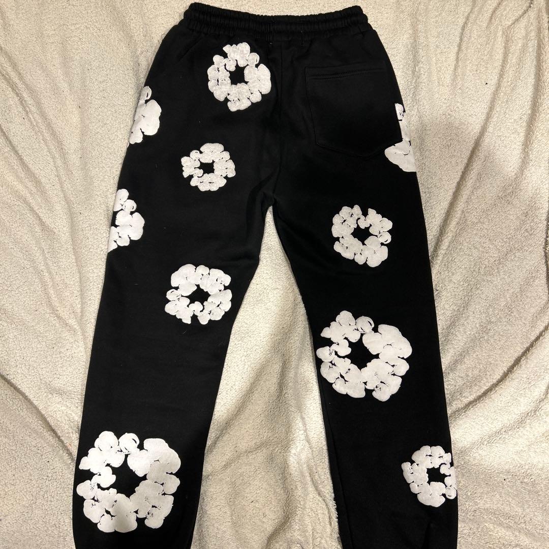 denim tears 黒　セットアップ