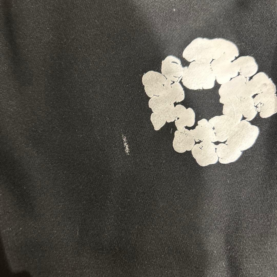 denim tears 黒　セットアップ