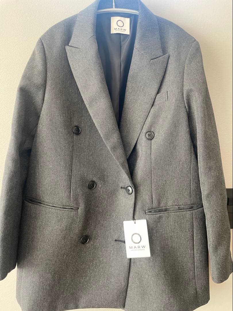 新品未使用　MARW UNITED ARROWS オーバー ダブル ジャケット