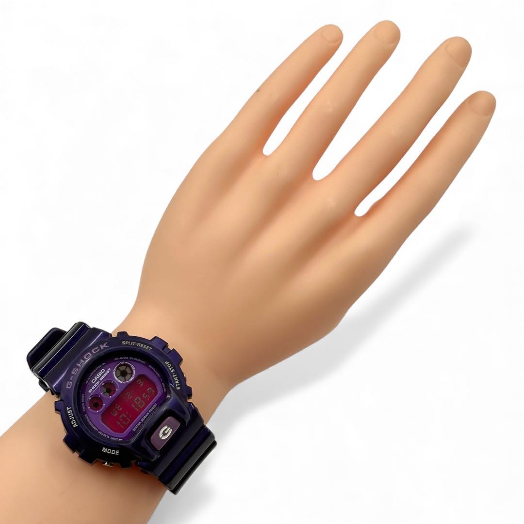 レア G-SHOCK クレイジカーカラーズ 腕時計 メタリックパープル 新品電池