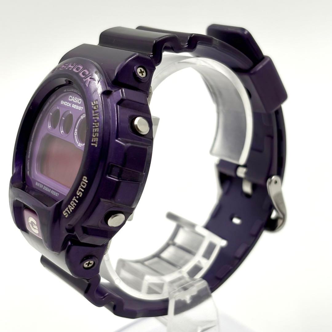 レア G-SHOCK クレイジカーカラーズ 腕時計 メタリックパープル 新品電池