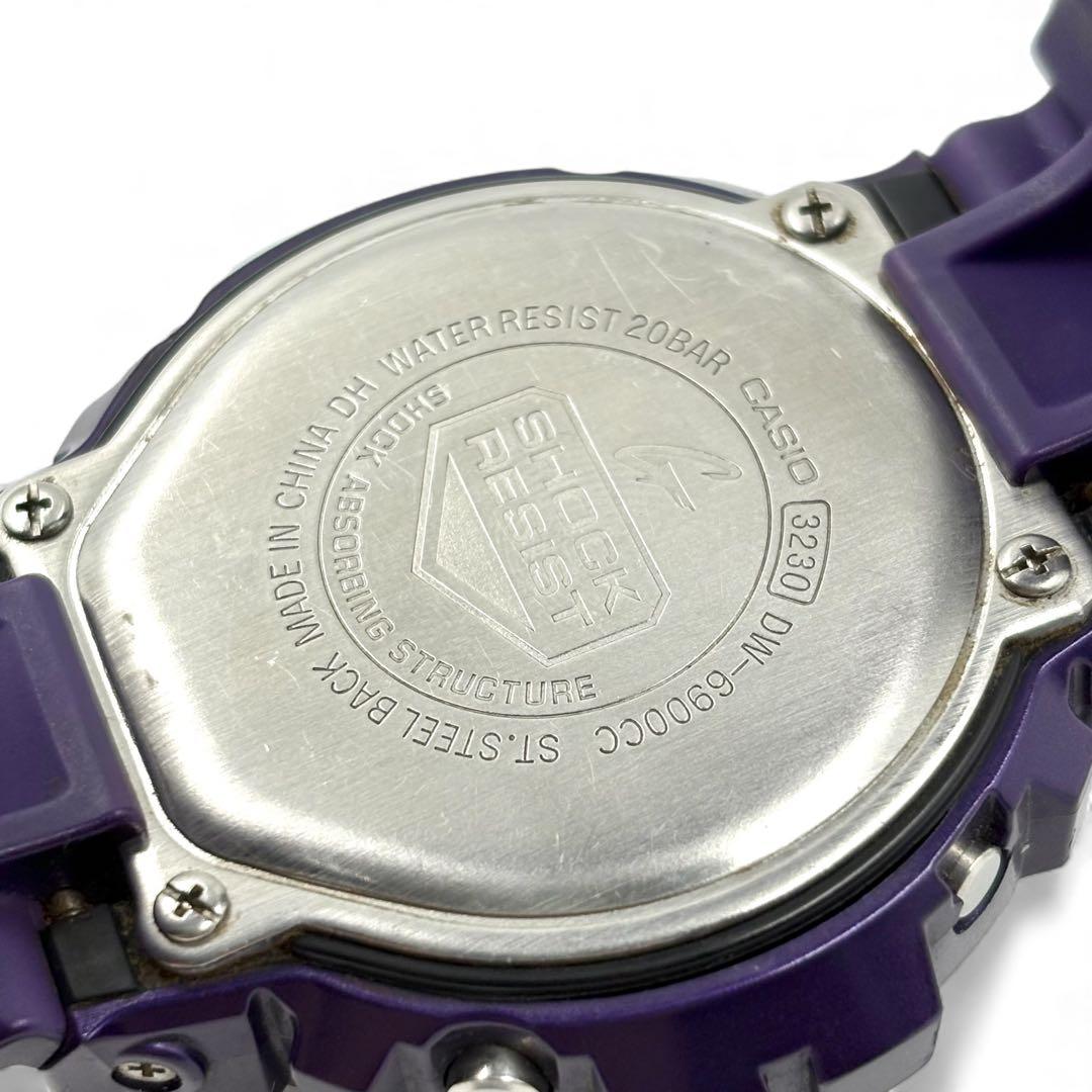 レア G-SHOCK クレイジカーカラーズ 腕時計 メタリックパープル 新品電池