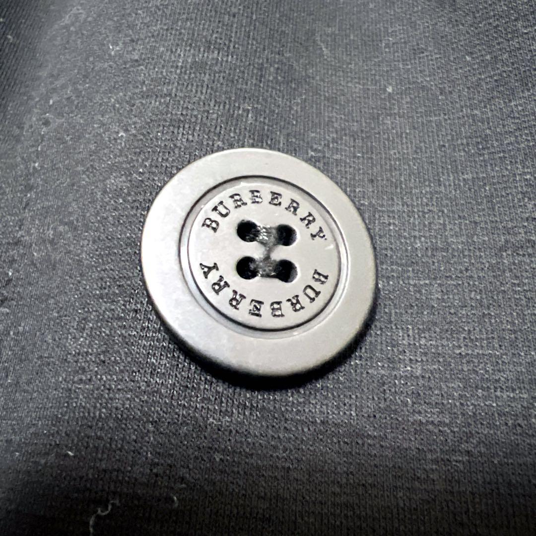 《美品》バーバリー フォーマル ジャケット ブレザー 黒 150 ノバチェック