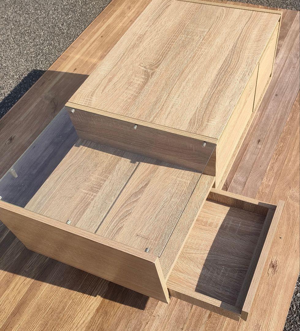 LOWYA ロウヤ ドレッサーテーブル リビングテーブル ローテーブル 鏡台