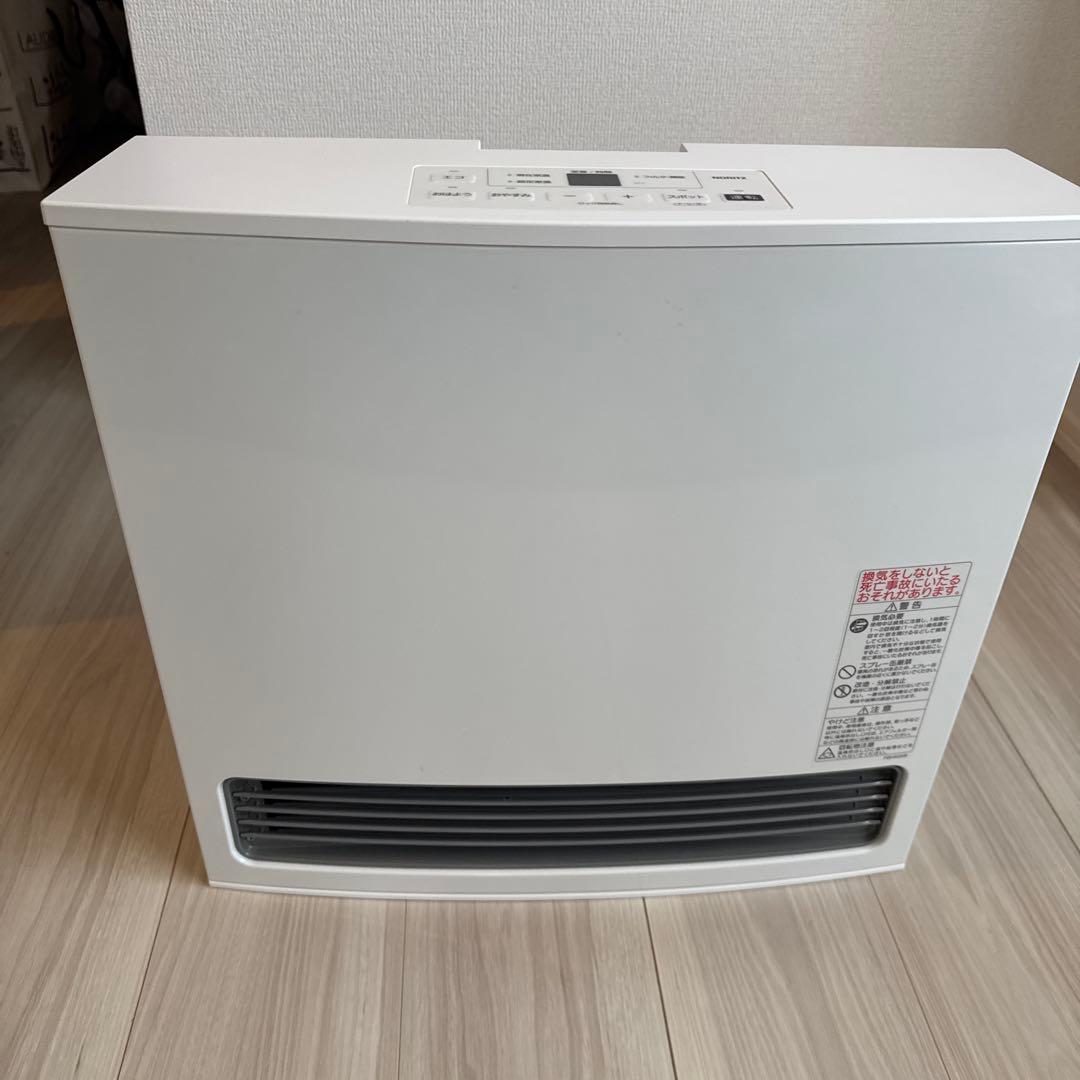 【極美品】ノーリツ　ガスファンヒーター　GFH-4007S-W5 都市ガス