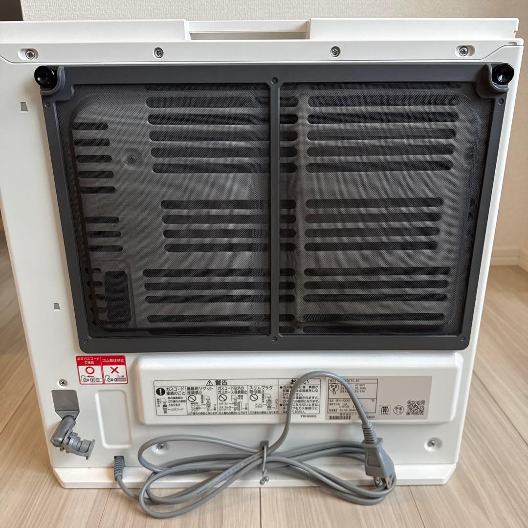 【極美品】ノーリツ　ガスファンヒーター　GFH-4007S-W5 都市ガス