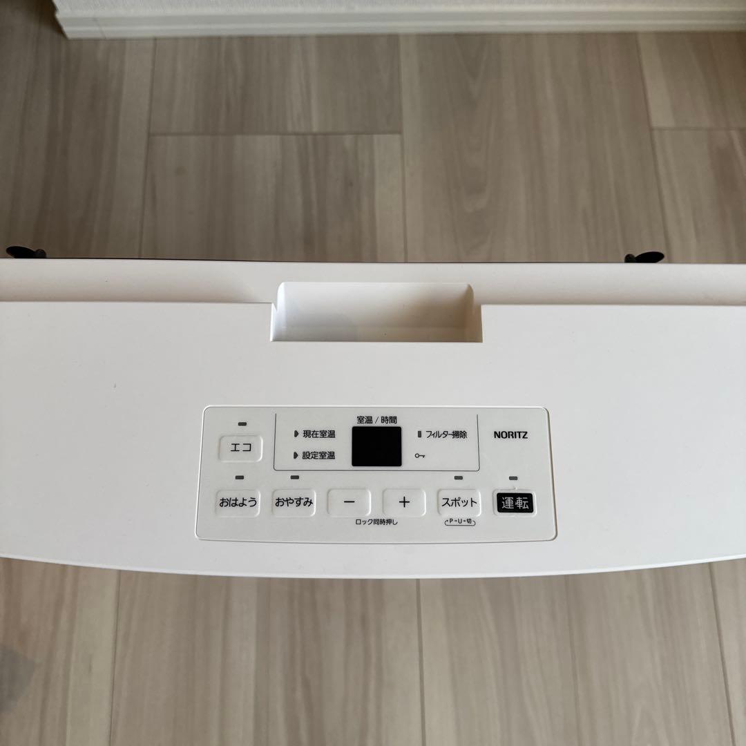 【極美品】ノーリツ　ガスファンヒーター　GFH-4007S-W5 都市ガス