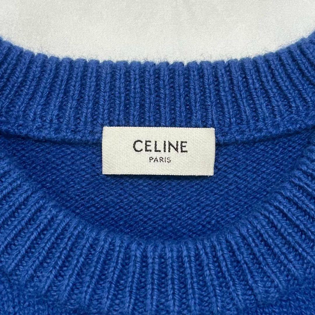 【美品】CELINE セリーヌ セーター 2023AW トリオンフ 刺繍 XL