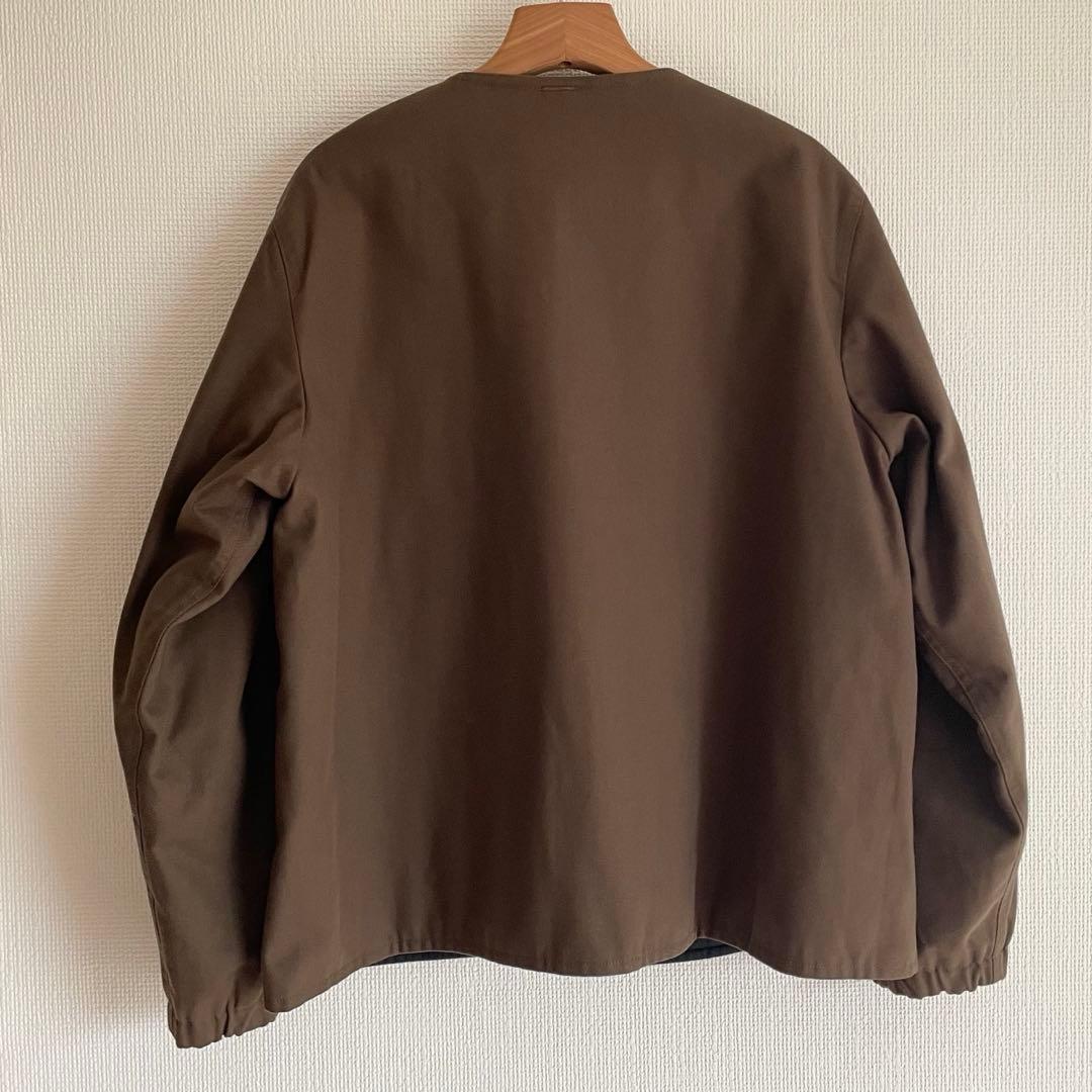 MHL. エムエイチエル （マーガレットハウエル）　ノーカラー中綿ジャケット　L