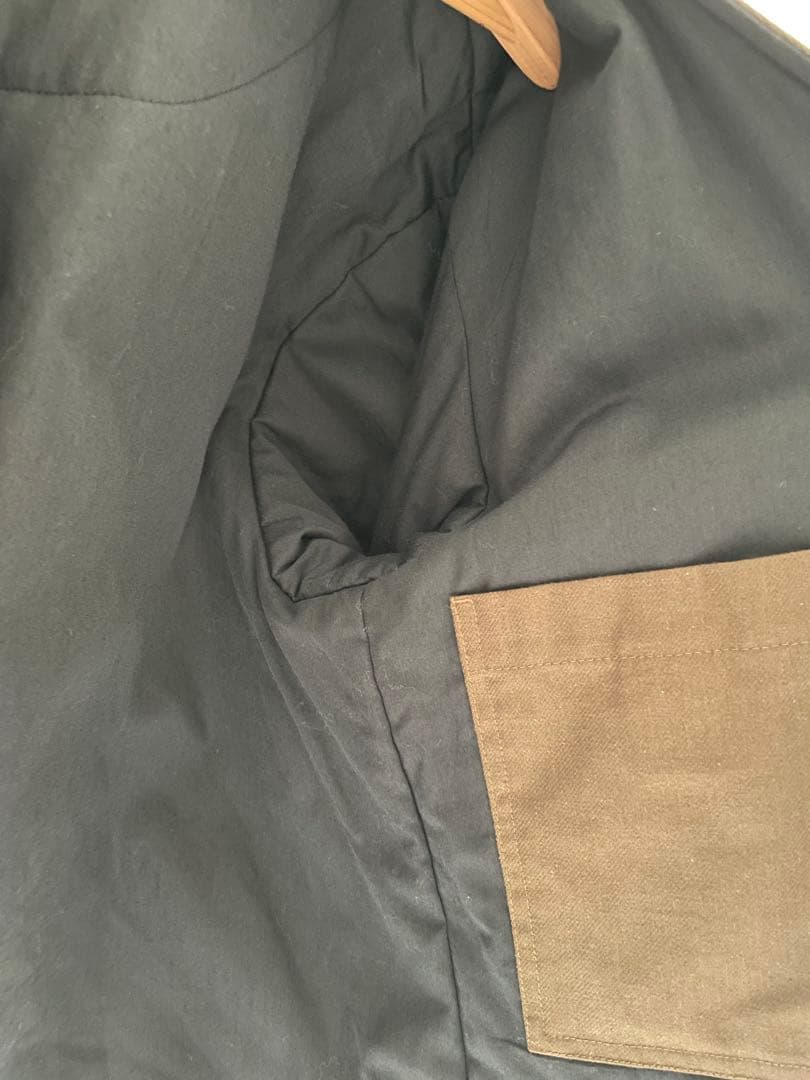 MHL. エムエイチエル （マーガレットハウエル）　ノーカラー中綿ジャケット　L