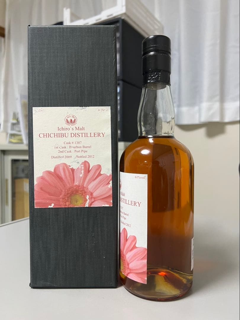 イチローズモルト 2009 秩父蒸溜所　フラワーラベル ポートパイプ 未開封