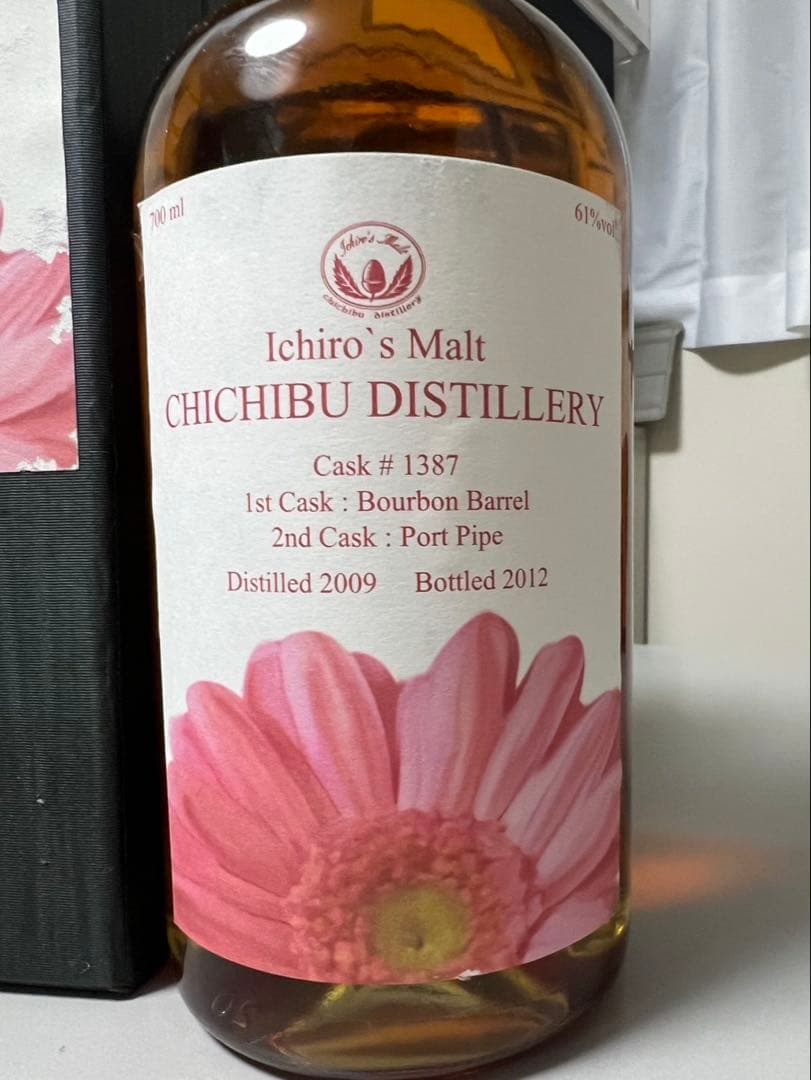 イチローズモルト 2009 秩父蒸溜所　フラワーラベル ポートパイプ 未開封
