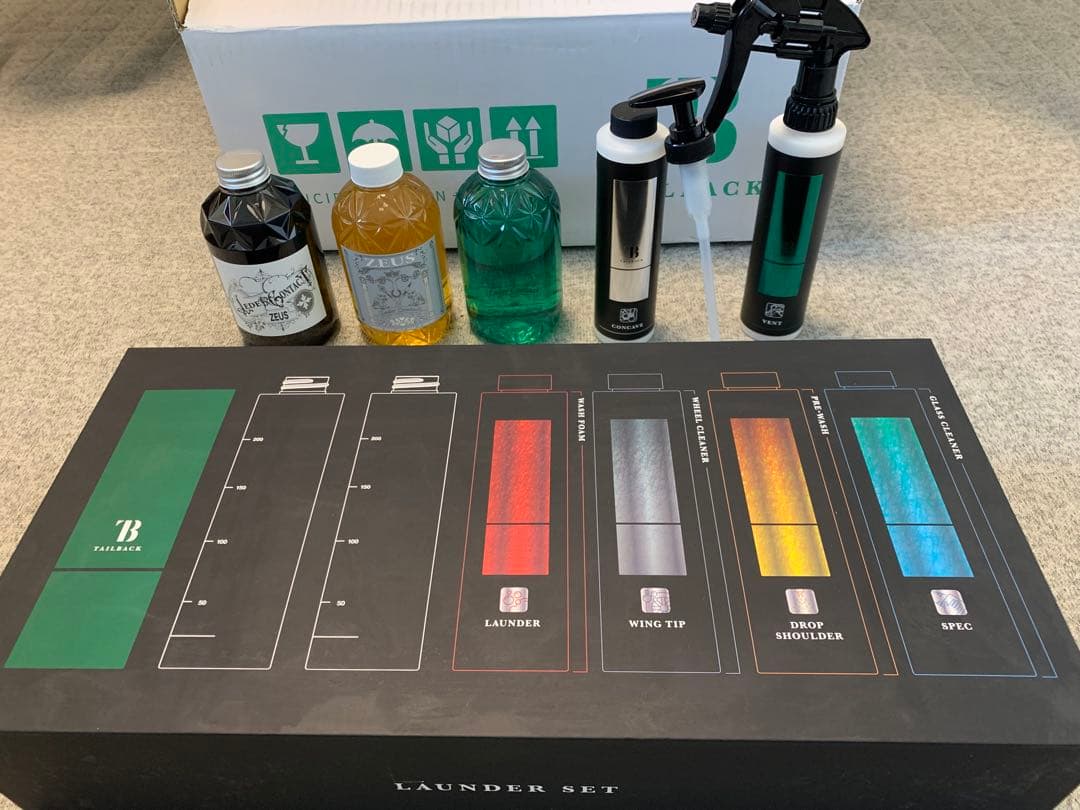 K&CO　テイルバック＆レダーコンタクト6点セット