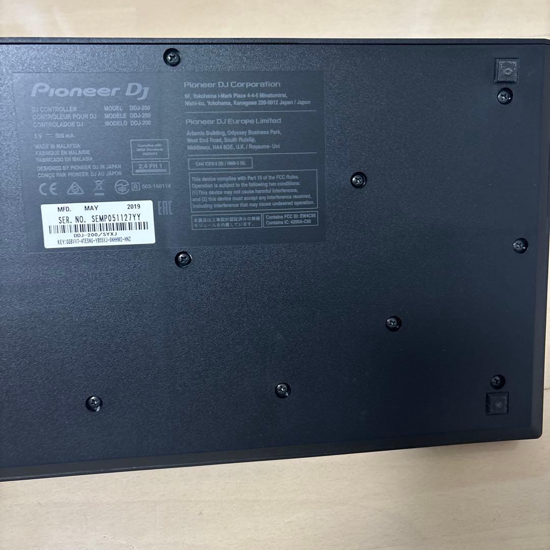 Pioneer DJ DDJ-200 2019年製