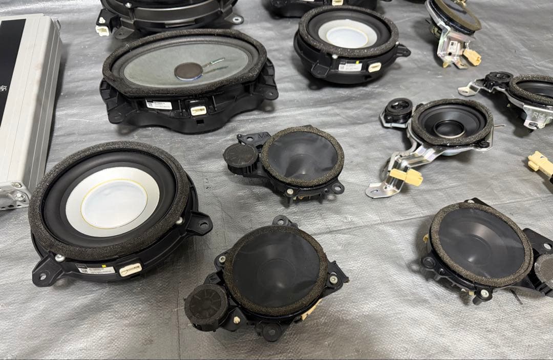 レクサス UVF45 LS600 純正 マークレビンソン スピーカー セット