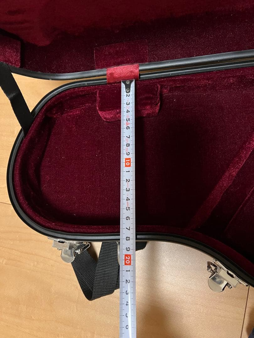 ニケ☆ アルトサックス ハードケース 青(譜面台付)