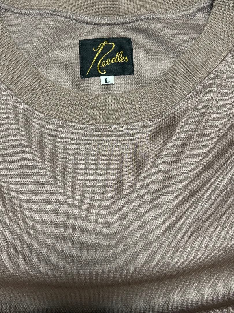 キ*屋様 Needles ニードルス トラック クルーネック トープ L プルオ