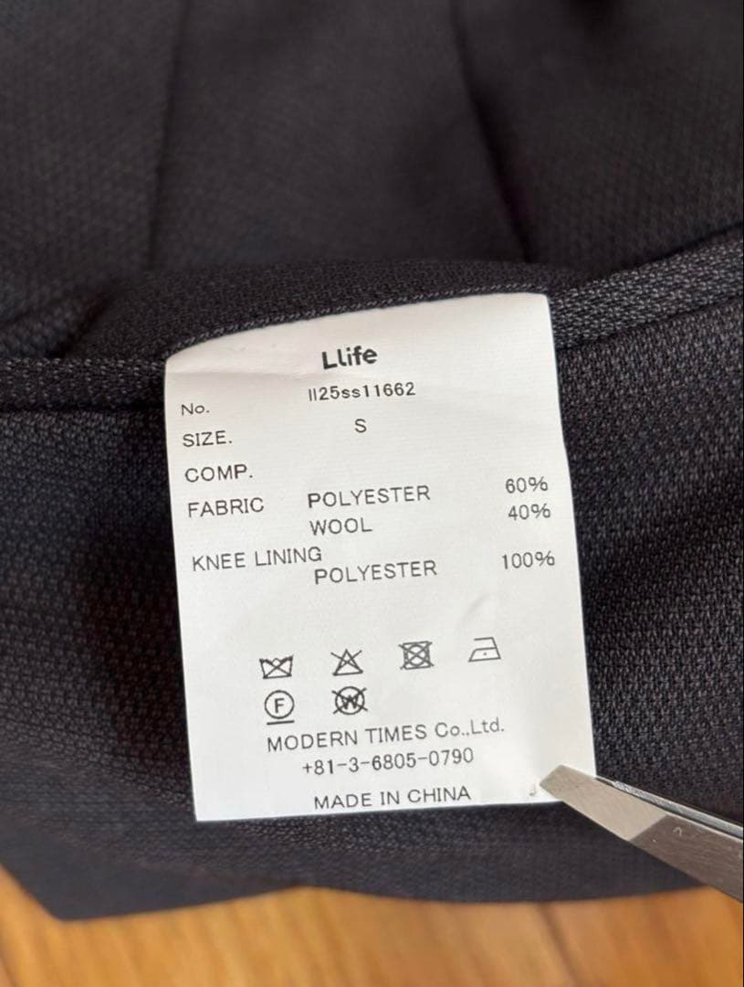 スーツ Llife DOBBY MESH TAILORED SLACKS