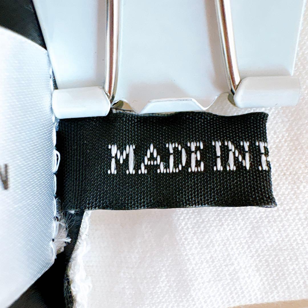 希少✨ハイダーアッカーマン（XXS）半袖トップス シルク混 アシメ フリンジ白