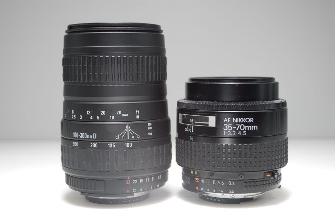 ❤️ショット数約1000回❤️Nikon D70S 望遠レンズセット 動作良好