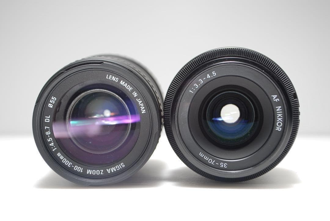 ❤️ショット数約1000回❤️Nikon D70S 望遠レンズセット 動作良好