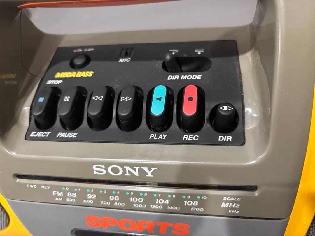 ラジオ・コンポ SONY SPORTS CFS-905