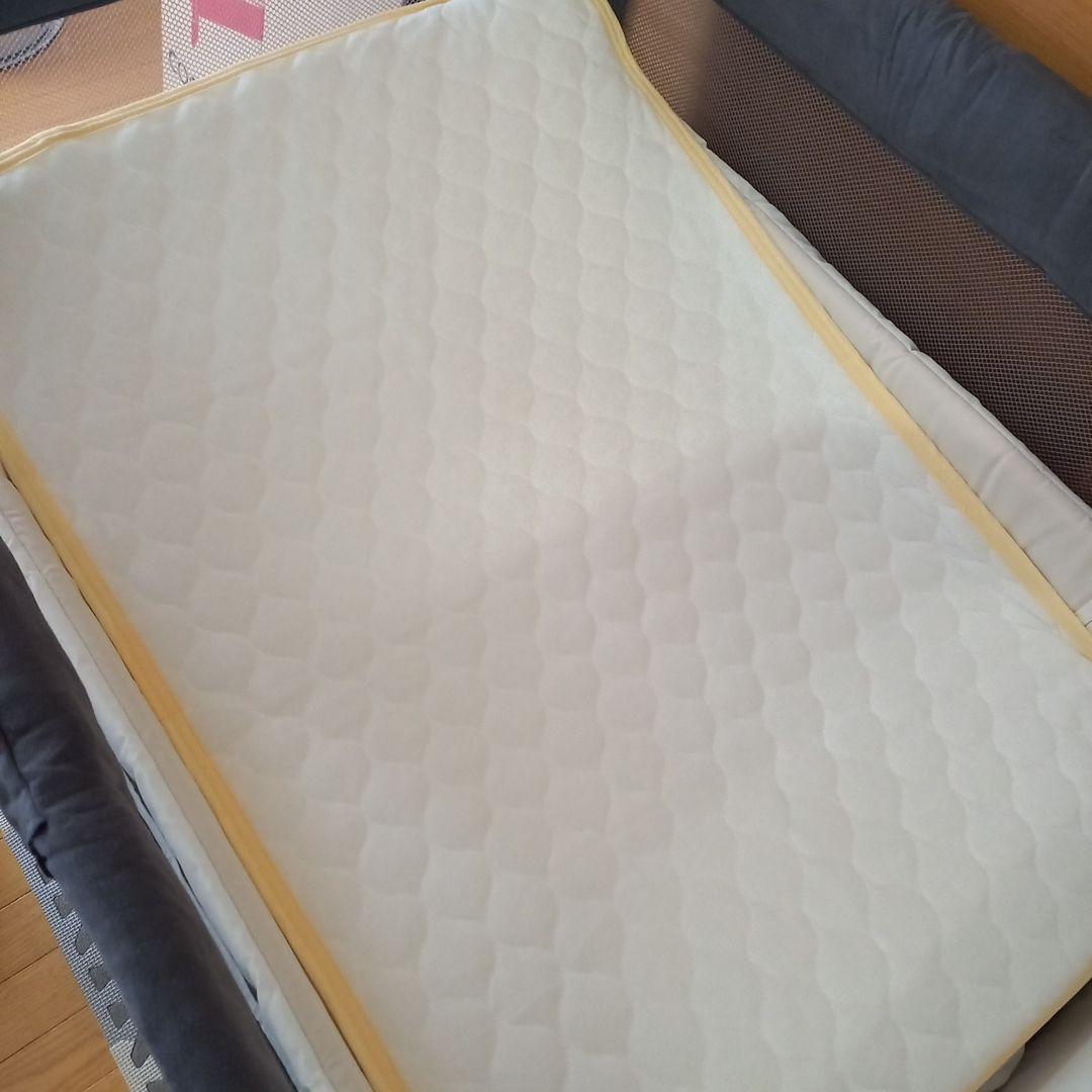 Aprica ココネルエアープラスAB（グレーGR） ベビーベッド