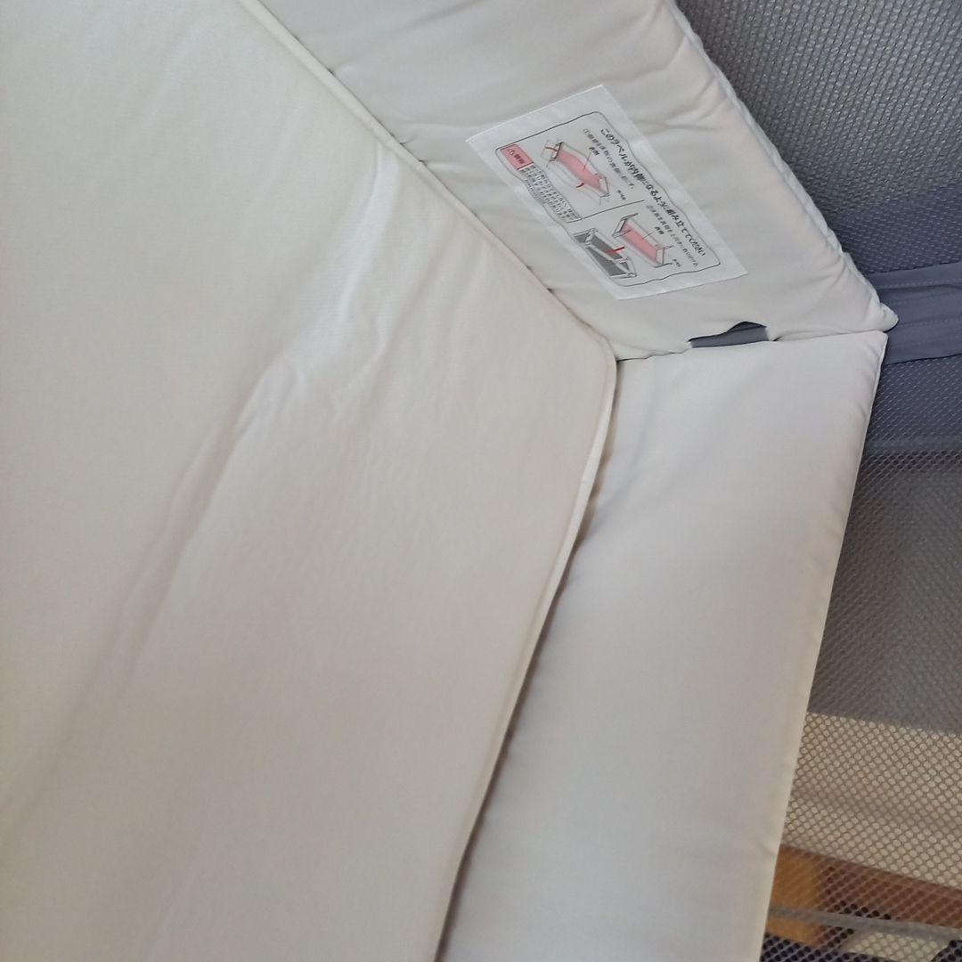 Aprica ココネルエアープラスAB（グレーGR） ベビーベッド